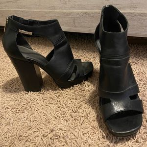 gently worn Calvin Klein heels